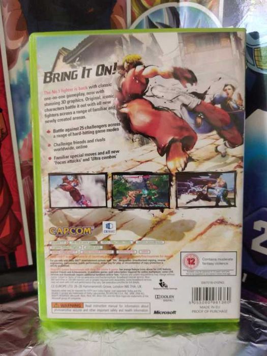 Street Fighter IV - XBox 360 - Completo