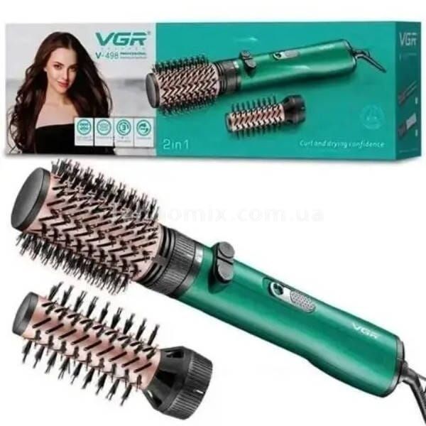 Фен-браш стайлер для волосся 2в1 VGR V-498