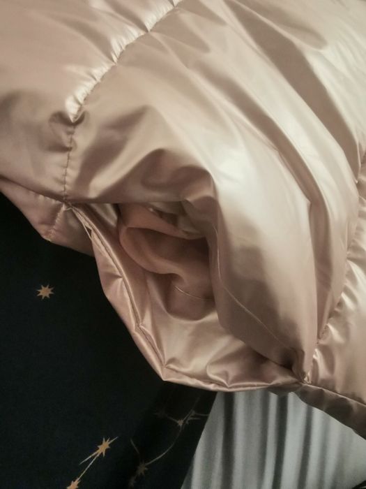 Kurtka zimowa-metaliczna S