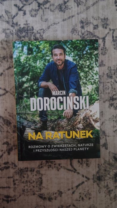 Książka Marcin Dorociński "Na ratunek"