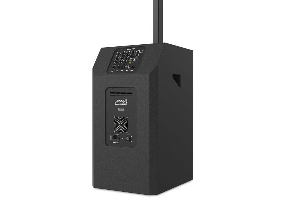 Sistema PA Ativo Audibax Detroit 1000X DSP | 1000W | Bluetooth | Som Profissional para Eventos e DJs