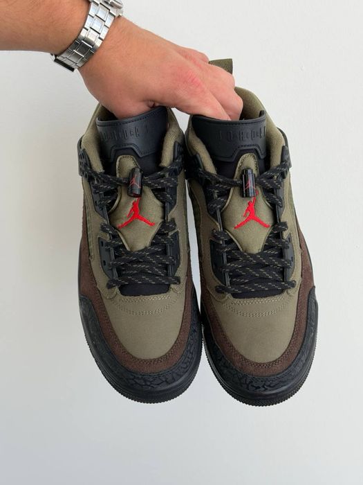 Оригинал Nike Air Jordan Spizike Low Olive (IH1782 200) оригинальние джордан лов спайзів 3 ретро 4
