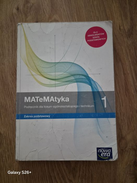 Matematyka podręcznik do klasy 1