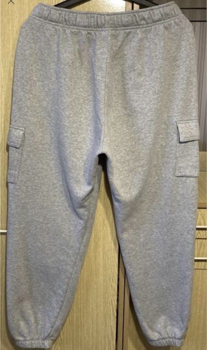 Спортивные штаны карго флис зима