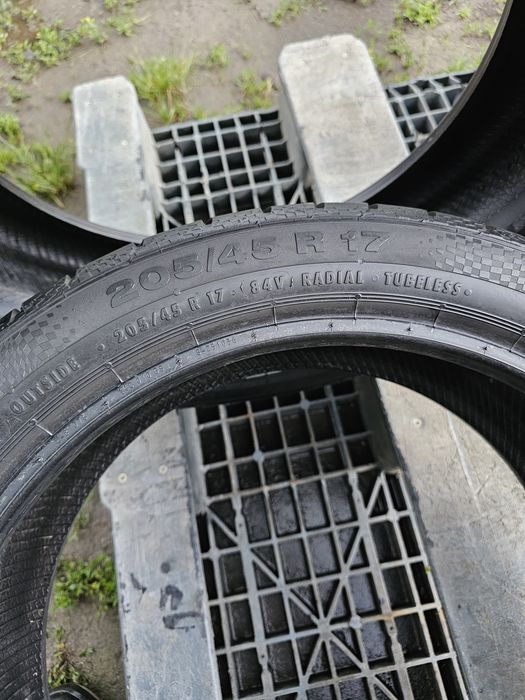 2x Opony letnie 205 45 r17 Continental ContiSportContact 3 SSR