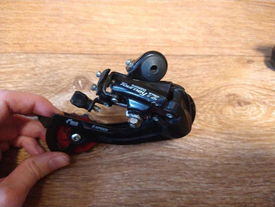 Переключатель задн. Shimano RD-TZ500-D TOURNEY 6-ск, болт