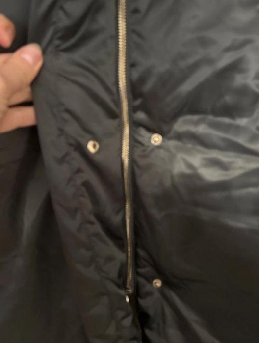 Płaszcz puchowy Massimo Dutti długi