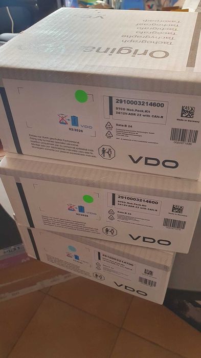 Montaż tachografu BUS 3,5t, MASTER, SPRINTER, IVECO DAILY, VDO 4.1A,