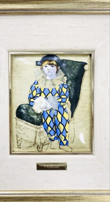 Picasso - Paul en arlequin.