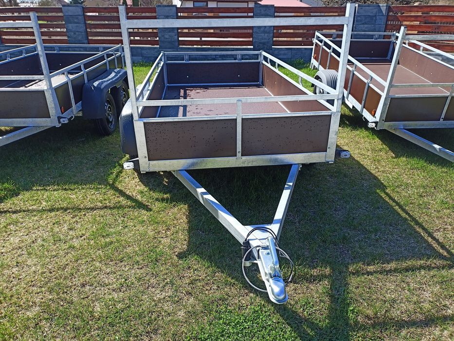 NOWa Solidna przyczepka lekka dmc 750kg kat B jedno, dwu osiowe tandem