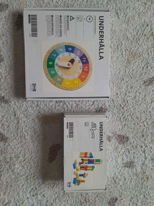 Brinquedos de madeira IKEA (preço ambos)