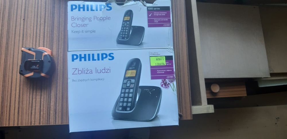 Telefon stacjonarny Philips