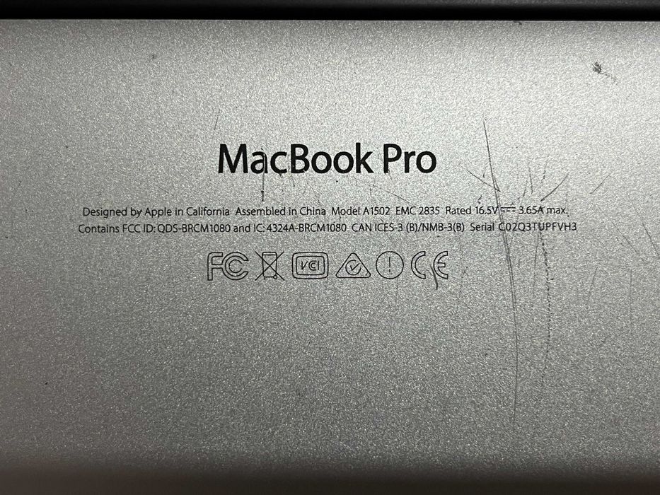 Apple Macbook Pro 2015 13” 8/128GB [i5 2.7] [100%]