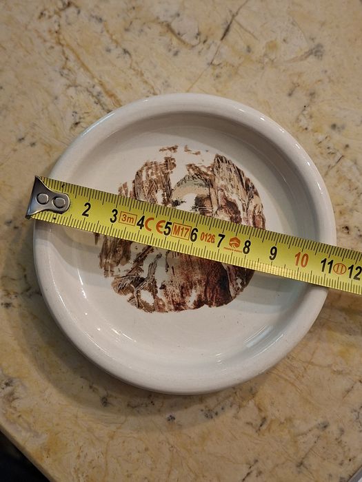 Prato pequeno antigo da fabrica de loiça SECLA