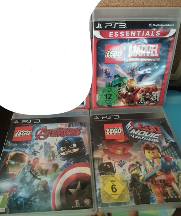Lego ps3 3 gry dla dzieci