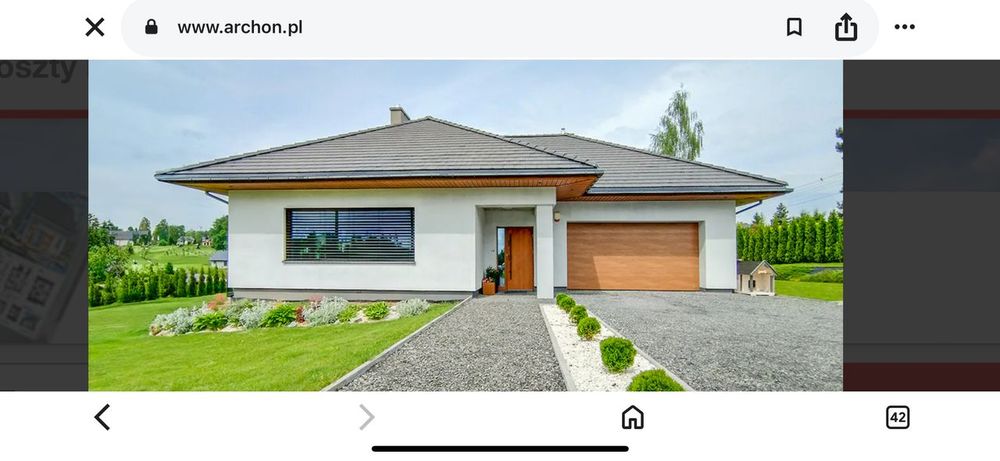 Parterowy dom WOLNOSTOJĄCY Jabłonna