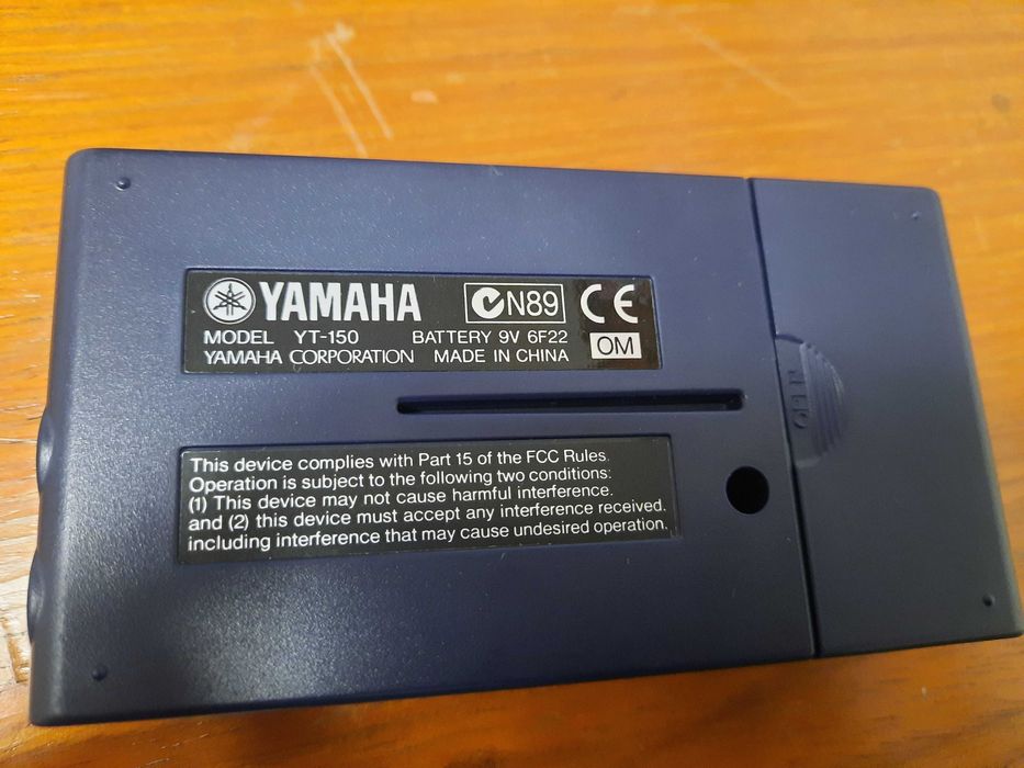 YAMAHA Guitar/Bass Auto Tuner YT-150 Novo