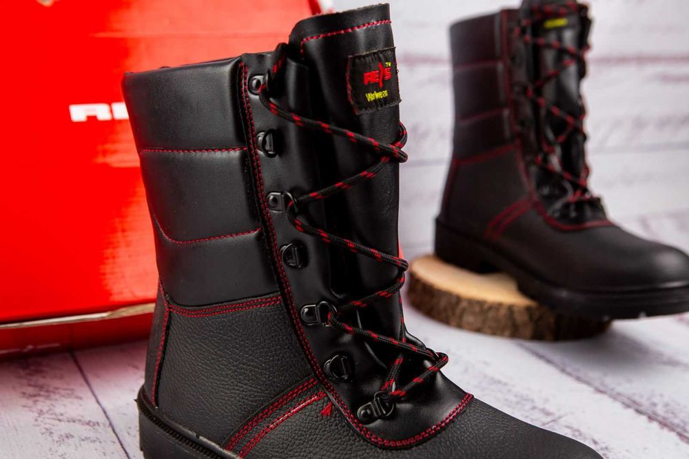 Чоботи робочі зимові метал.носок Спецвзуття Польща, Берці робочі ШКІРА