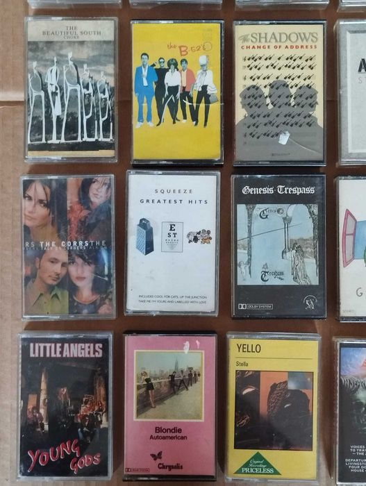 Várias Cassetes Antigas Internacionais #C04L01