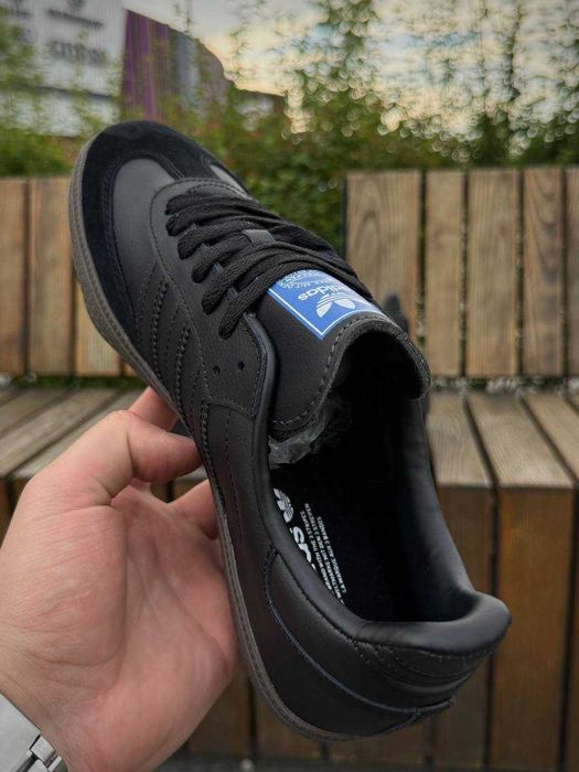Кросівки Adidas Samba, чорні р41-45