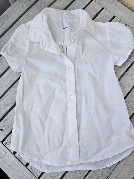 Biała koszula dla dziewczynki,  Sinsay, rozm 104, stan bardzo dobry!