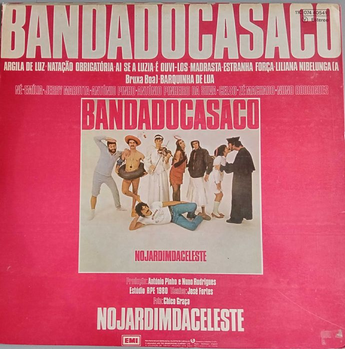 Banda do Casaco - - - - - No Jardim da Celeste - - - - - LP