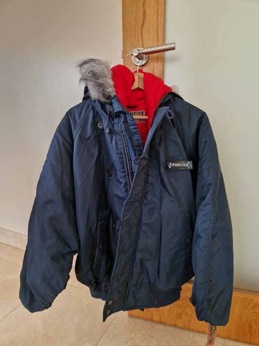 Casaso quente com capucho