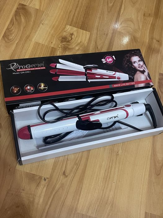 ProGemei Випрамляч завивач гофре для волосся