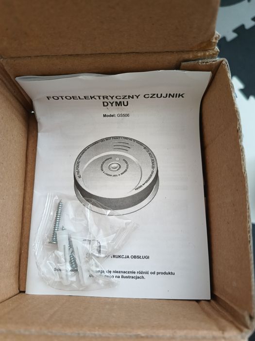 czujnik dymu fotoelektryczny