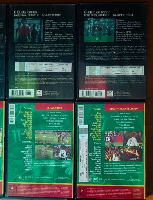 Lote de DVDs Especial "Desporto"