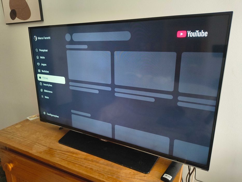 Smart TV Samsung 40” – Modelo UE40H5500AW