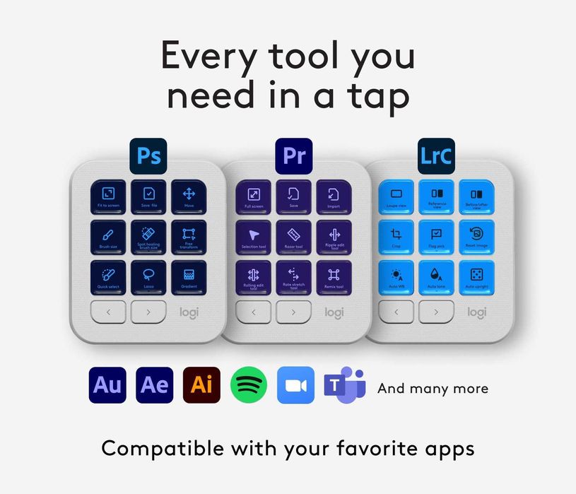 Клавіатура консоль Logitech MX Creative Console