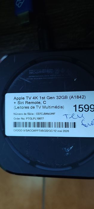 Apple TV 4k modelo A1842 primeira geração de 32gb
