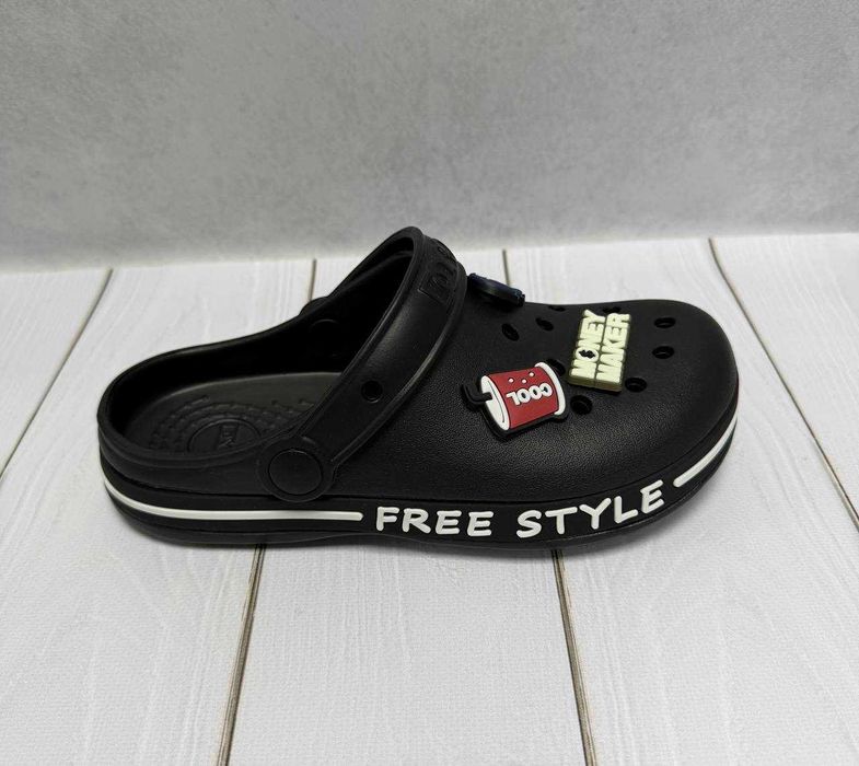 Дитячі сабо крокси crocs  Dago 33-36  чорний