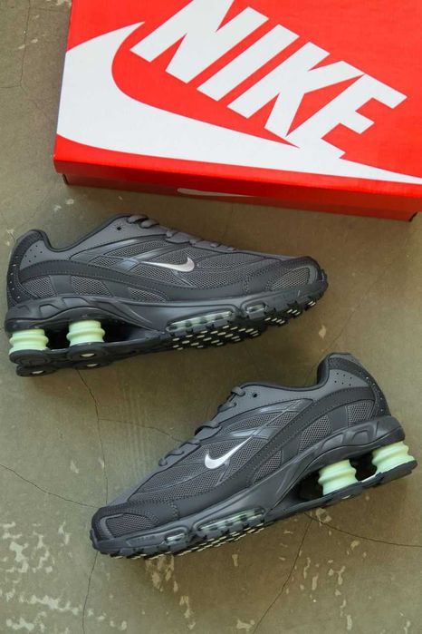 Мужские кроссовки Nike Shox Ride 2 Anthracite/Jade Horizon-Iron Grey.