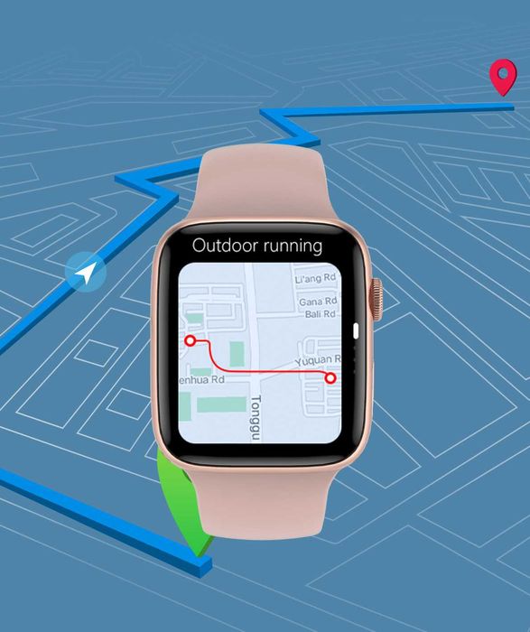 SMARTWATCH MĘSKI DAMSKI DT9 rozmowy menu PL do Samsung Apple iOS