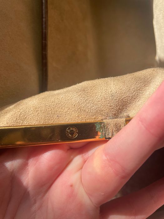 Винтажная сумка MacLaren из натуральной кожи крокодила 1960е годы