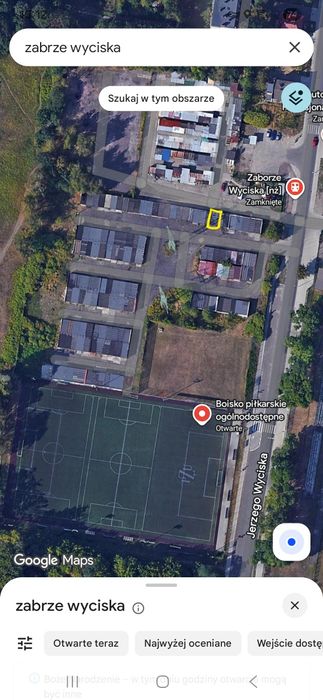 Garaż do wynajęcia Zabrze ul. Wyciska