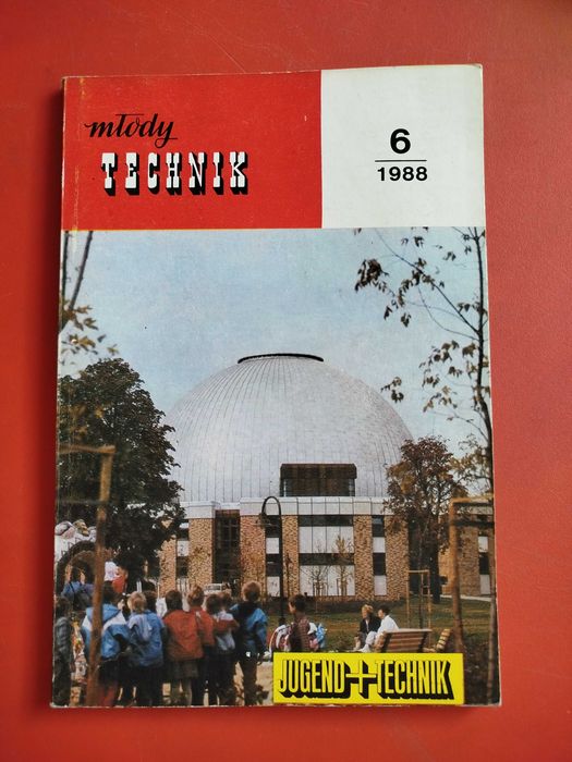 Młody technik nr 6/1988, czerwiec 1988