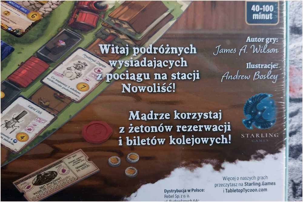 Everdell Stacja Nowoliść - ogromny dodatek gra planszowa