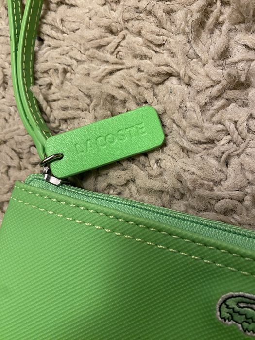 Kosmetyczka saszetka lacoste neonowa