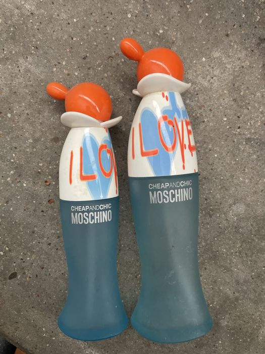 Puste flakony Moschino