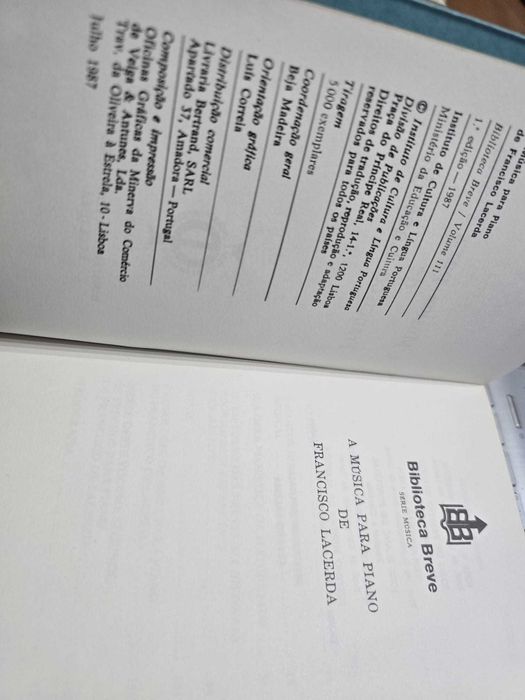 A Música para Piano de Francisco de Lacerda - J. M. Bettencourt Câmara