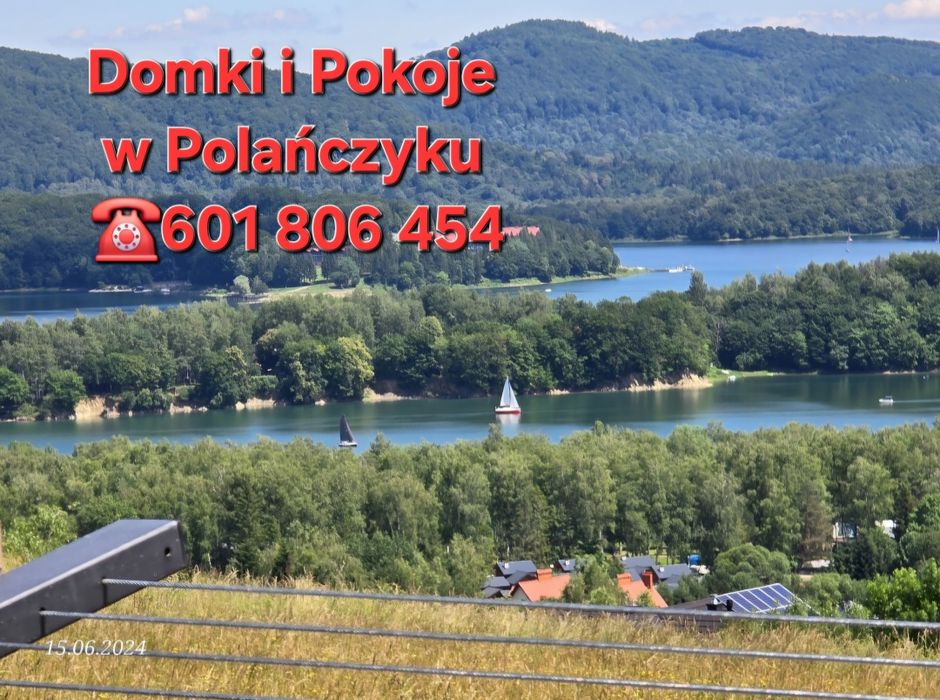 Solina/Polańczyk/J.Solińskiego 500m/Pokoje/Domki 5os
