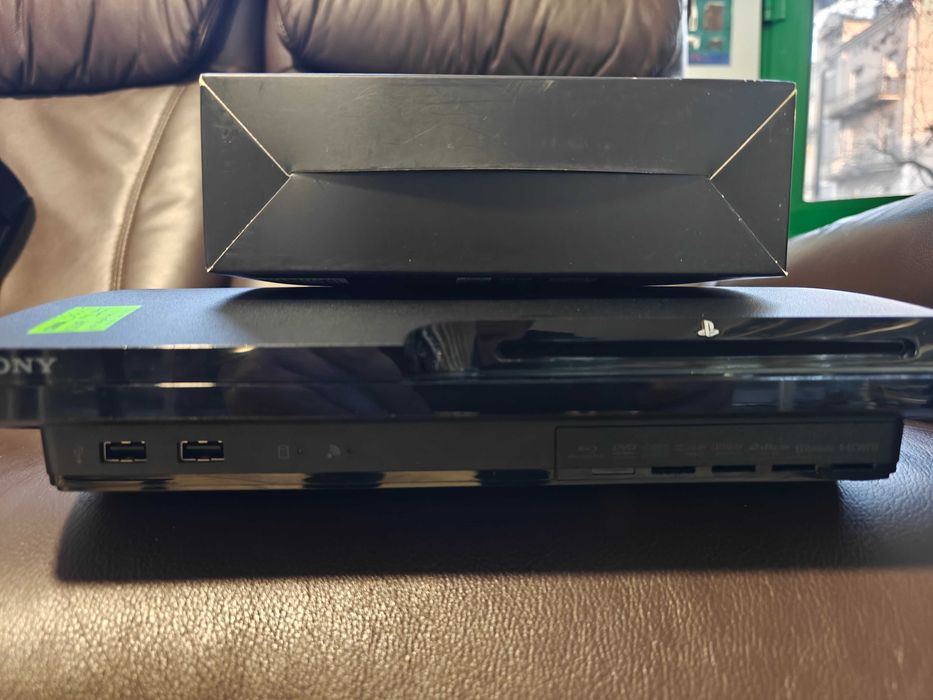 konsola PS3 Playstation 3 slim 120GB pad zamiennik po czyszczeniu bdb