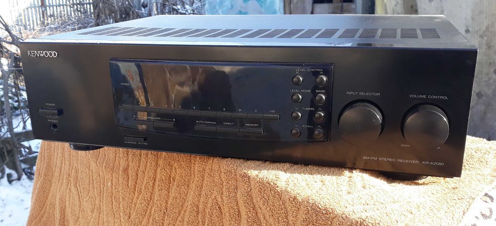 kenwood kr-a2080 стерео усилитель ресивер с германии