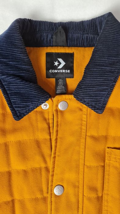 Kurtka męska zimowa z kołnierzykiem Converse, rozmiar L