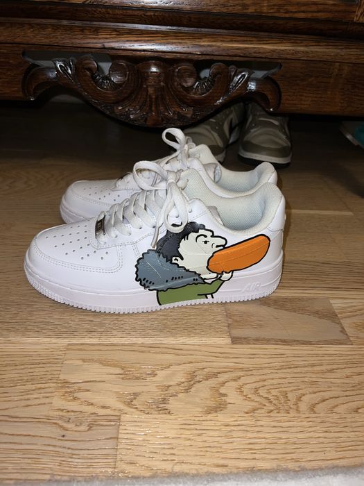 Нові Nike Air Force 1 ’07 White Оригінал | Exclusive Custom