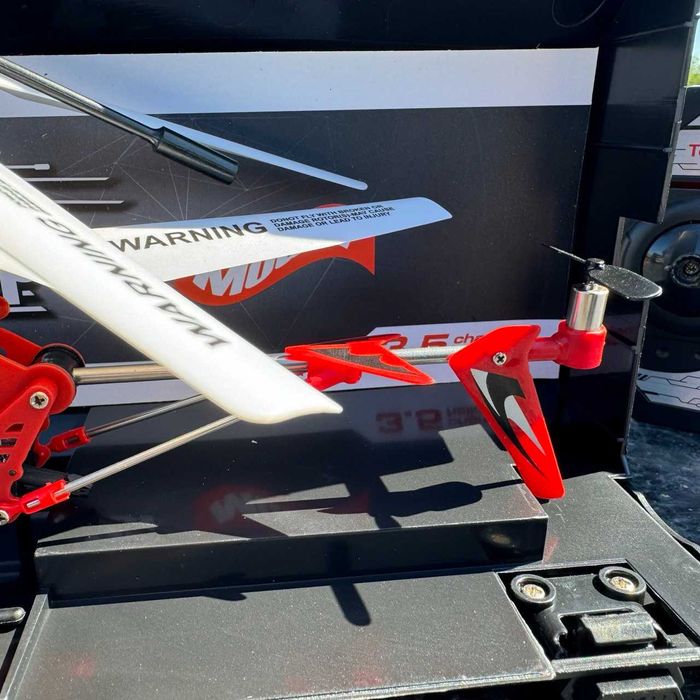 Вертолет на радиоуправлении ДРАКОН Красный. Игрушка на радиоуправлении