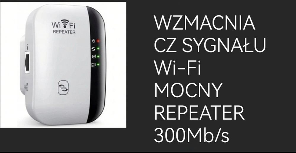 Polecam Nowy  Wmacniacz  Wifi.